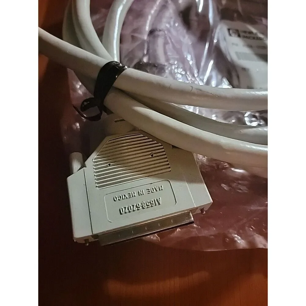 6 PscSEALED VERYLONG HP 68pin Mini-Centronics MD68M SCSI Wide External Cable 98